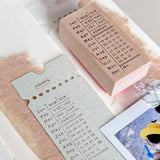 NOVE Jourt'aime 2 Rubber Stamps Planner 2