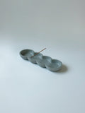 SMALL OBJECT Edamame Incense Holder Grey