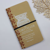 Lukis Conteng Tulis Notebook The Storyteller Light Wood