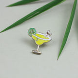 SUPA LUNA Enamel Pin Lime Cocktail