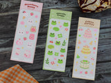 PANDA YOONG Cakeee Partyyy Transparent Sticker Sheet