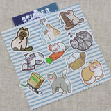 SUPA LUNA Sticker Pack Cat Family 7