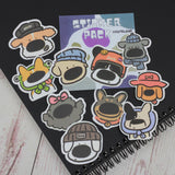 SUPA LUNA Sticker Pack Dog Family 1