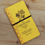 Lukis Conteng Tulis Notebook The Gardener Bright Yellow