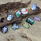 SUPA LUNA Enamel Pin Focus On The Good