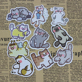 SUPA LUNA Sticker Pack Cat Family 1