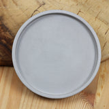 SMALL OBJECT Coaster Round Grey