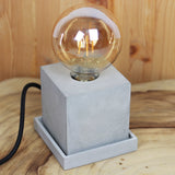 SMALL OBJECT Concrete Lamp Grey