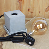 SMALL OBJECT Concrete Lamp Grey