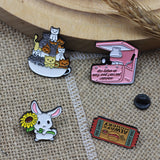 SUPA LUNA Enamel Pin You Can't Pour From Empty Cup