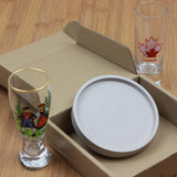 SMALL OBJECT Coaster Round Beige