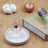 SMALL OBJECT Coaster Round Pink Beige