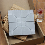 SMALL OBJECT De Coaster Grid Grey