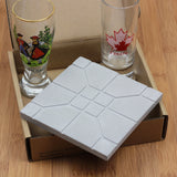 SMALL OBJECT De Coaster Grid Grey