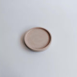 SMALL OBJECT Coaster Round Pink Beige