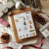 WW Christmas Elves Sticker Sheet