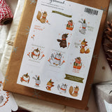 WW Christmas Elves Sticker Sheet