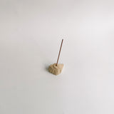 SMALL OBJECT Incense Holder Stone Pink Beige