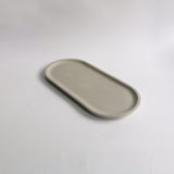SMALL OBJECT Oval Tray Beige [L]