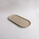 SMALL OBJECT Oval Tray Pink Beige [L]