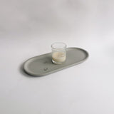 SMALL OBJECT Oval Tray Grey [L]