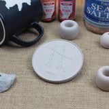 SMALL OBJECT Coaster Gemini Beige