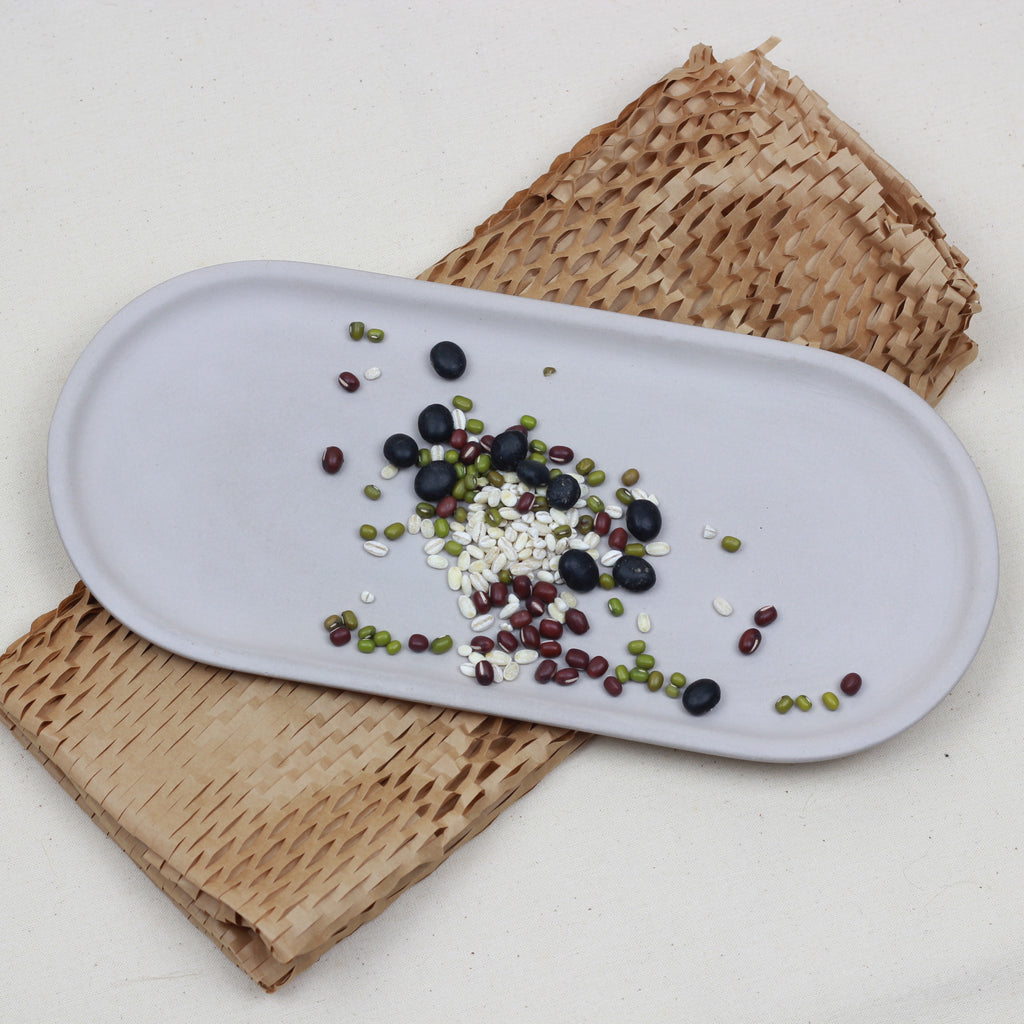 SMALL OBJECT Oval Tray Beige [L] – WRITER Stationery Store