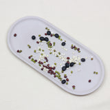 SMALL OBJECT Oval Tray Beige [L]