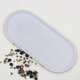 SMALL OBJECT Oval Tray Beige [L]