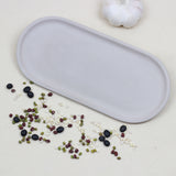 SMALL OBJECT Oval Tray Beige [L]