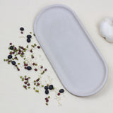SMALL OBJECT Oval Tray Beige [L]