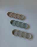 SMALL OBJECT Edamame Incense Holder Pink Beige