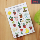 ARURI Happy Garden Sticker Sheet