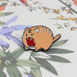 SUPA LUNA Enamel Pin Screaming Tiger