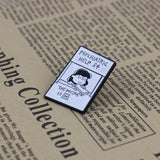 SUPA LUNA Enamel Pin Charlie Brown Psychiatric Help