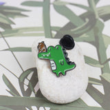 SUPA LUNA Enamel Pin Croco Cappy