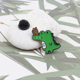 SUPA LUNA Enamel Pin Croco Cappy
