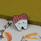 SUPA LUNA Enamel Pin Sushi Enamel Tooth