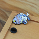 SUPA LUNA Enamel Pin Fight Like A Girl Heart