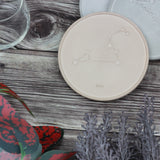 SMALL OBJECT Coaster Leo Pink Beige
