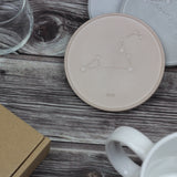 SMALL OBJECT Coaster Leo Pink Beige