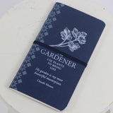 LCT Notebook The Gardener Navy Blue