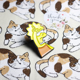 SUPA LUNA Enamel Pin Loser Simpson