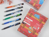 PILOT Juice Up x NARANO Gel Pen Limited Edition Box of 6x+Story Bk+Map