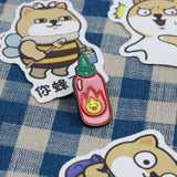 SUPA LUNA Enamel Pin Srirracha
