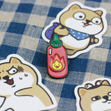 SUPA LUNA Enamel Pin Srirracha