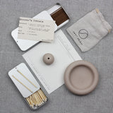 SO Incense Ritual Set Bagel Small Pink Beige [Dreamer's Embrace]