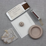SO Incense Ritual Set Bagel Small Pink Beige [Dreamer's Embrace]