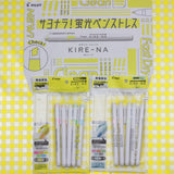 PILOT KIRE-NA Twin Highlighter Basic 5Colours + Ruler Set