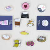 SUPA LUNA Enamel Pin Easy Peasy Lemon Squeezy